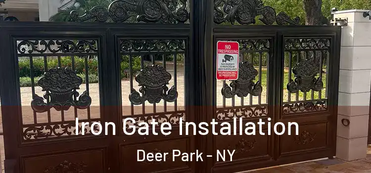 Iron Gate Installation Deer Park - NY